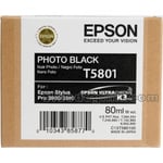 Epson 3800/3880 Photo Black 80ml T5801