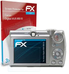 atFoliX 3x Screen Protector for Canon Digital IXUS 850 IS clear