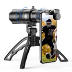 Apexel HD 20-40X Zoom Lens with tripod Telephoto Mobile Phone Lens Telescope for iPhone Samsung other Smartphones Hunting Camping Sports
