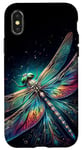 iPhone X/XS Cosmic Black Dragonfly Essence Case