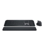 Logitech MX Keys S COMBO - Performance Wireless Keyboard and Mouse with Palm Res