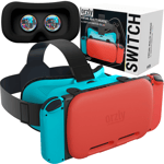 VR Headset designed for Nintendo Switch & OLED Console - Adjustable Lens & Strap