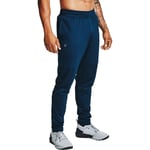 Under Armour Mens Project Rock Knit Training Pants Gym Trackpants - Blue