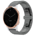 Garmin Vivoactive 4S Klockarmband i Rostfritt Stål - Grå