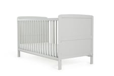 Baby Elegance Travis Cot Bed with Mattress - Grey