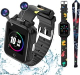 4G Kids Smart Watch Dual Camera WiFi Video Call GPS SOS Smartwatch Children Gift