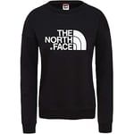 THE NORTH FACE W Drew Peak Crew-EU TNF Black Sweatshirt Femme TNF Black FR : L (Taille Fabricant : L)