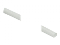 Delock Fiberglass Sleeving - Böjligt kabelrör - 2 m - vit
