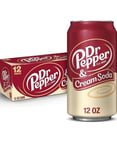 12 stk Dr. Pepper Cream Soda 355 ml (USA Import)