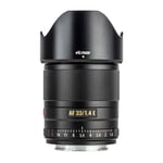 VILTROX 33mm F1.4 Auto Focus Fixed Focus Lens, Compatible with Sony APS-C Format E-Mount Cameras A6500 A6300 A6000 A7RⅣ A7RⅢ A7Ⅲ A7RⅡ A7Ⅱ A7S A7R