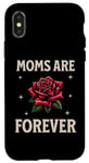 Coque pour iPhone X/XS Maman Maman Fête des Mères Souvenir Anniversaire Amour