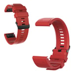 Garmin Fenix 6X / 6X Pro / Fenix 5X / Fenix 5X Plus silicone watch band - Red