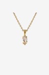 Caroline Svedbom - Halsband Petite Drop Necklace - Guld