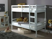 Bunk Bed White Pine Kids Childrens Bed