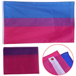 3x5 Ft Double Stitched Bisexual Flag Pride Banner Gay Lesbian Lg One Size