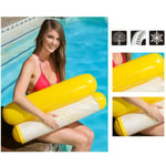 Inflatable Floating Water Hammock Chair Royal Blue