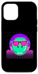 iPhone 13 Pro Aesthetic Vaporwave Outfits with Dinosaur Dino Vaporwave Case
