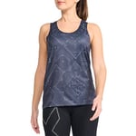 2XU, Women's Light Speed Singlet Tech Bandana/Ink Reflective, M