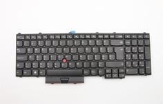 Lenovo ThinkPad P50 P70 Keyboard Hungarian Black 00PA262
