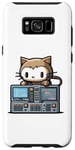 Coque pour Galaxy S8+ Programme Chaton Gamer Chat Programmeur Purr Code