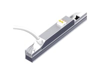 Rittal 7859090 19-Tums Nätverksskåp Strömskena Aluminium (Anodiserad)