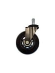 LC Power - caster - black (pack of 5)