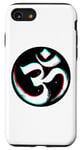 Coque pour iPhone SE (2020) / 7 / 8 Symbole Kanji Om tranquille – Cercle de paix et de spiritualité