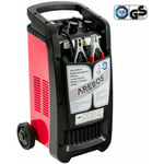Arebos - Chargeur de Batterie et d'aide au démarrage pour Voiture Chargeur de Batterie de Voiture jusqu'à 800 Ah avec Fonction Booster pour Voiture