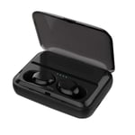 Wireless Mini Bluetooth Headset Stereo Waterproof Headphones Wit White C