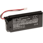 vhbw Batterie compatible avec JBL Voyager enceinte, haut-parleurs (1300mAh, 7,4V, Li-polymère)