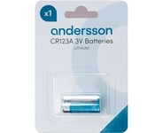 Andersson CR123A Lithium