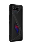 GIOPUEY Case for ASUS ROG Phone 5/5S, TPU Flexible Material Ultra-thin Cover, Anti-Fingerprint Slim Fit Phone Case [Wear Resistant] [Slip-Resistant] - Black