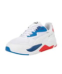 PUMA Unisex Adults' Fashion Shoes BMW MMS X-RAY SPEED Trainers & Sneakers, PUMA WHITE-PRO BLUE-POP RED, 40