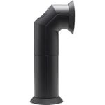 Dimplex Stove Plastic Flue Pipe Accessory For Electric Fires Matte Black STP001