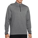 NIKE Mens Grey Nike Therma-FIT Victory 1/4 Zip Golf Pullover Jumper XL BNWT