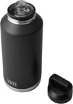 Yeti Rambler 64 Oz Bottle, Vacuum Insulated, Stainless Steel with Chug Cap, Blac