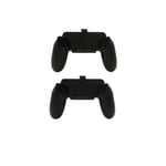 noir - Lot de 2 manettes Joy-Con gauche-droite pour manette Nintendo Switch, housse de jeu, accessoires pour