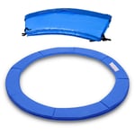 Trampoline bord couvre trampoline ressort housse de protection latérale ø244cm Bleu - Bleu - Einfeben