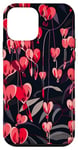 Coque pour iPhone 12 mini Coeurs saignants Fleurs Floral à motifs Art original