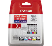 CANON PGI570XL 571 Ink Cartridges Multipack Black Cyan Magenta Yellow MG7753 mg