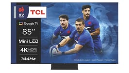 Téléviseur 215 cm UHD MINI LED QLED TCL 85C804