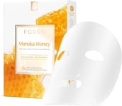 FOREO Manuka Honey Revitalizing Sheet Mask for Dry and Fatigued Skin, 3 Pack, An
