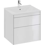 Ifö Sense SU Underskåp 60 cm, 2 lådor, högblank vit