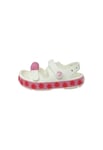 Crocs Boy's Unisex Kids Crocband Cruiser Sandal T, Pet (White/Pink Tweed), 5 UK Child