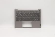 Lenovo ThinkBook 13s G2 ITL Keyboard Palmrest Top Cover Spanish Grey 5CB1B02458