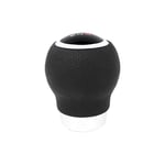 Reserveknop til gearstang BC Corona POM30165 Læder Med aftrækker Sort (27 mm)