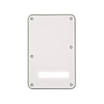 Fender® Stratocaster® Modern-Style Tremolo Backplate - 3-Ply - White