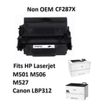 Non OEM Toner Cartridge Compatible With 87X HP LaserJet M501 M506 M527 AH143