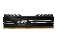 Xpg Gammix D10 - Ddr4 - Sats - 32 Gb: 2 X 16 Gb - Dimm 288-Pin - 3600 Mhz / Pc4-28800 - Cl18 - 1.35 V - Ej Buffrad - Icke Ecc - Svart