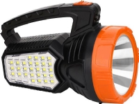 Libox flashlight LB0168 LIBOX rechargeable searchlight with solar lamp